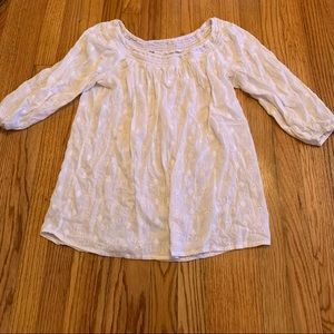 White Lacy Blouse
